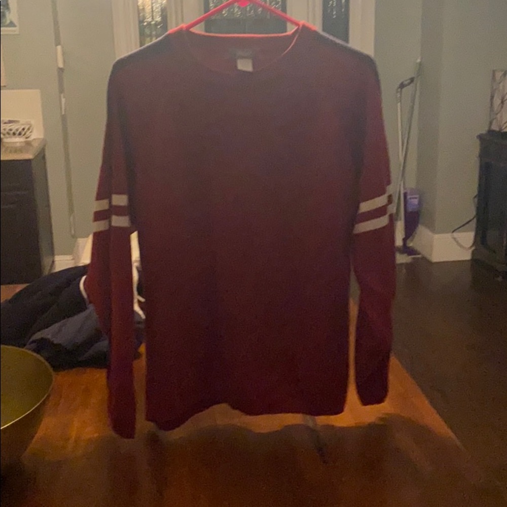 red school sweater